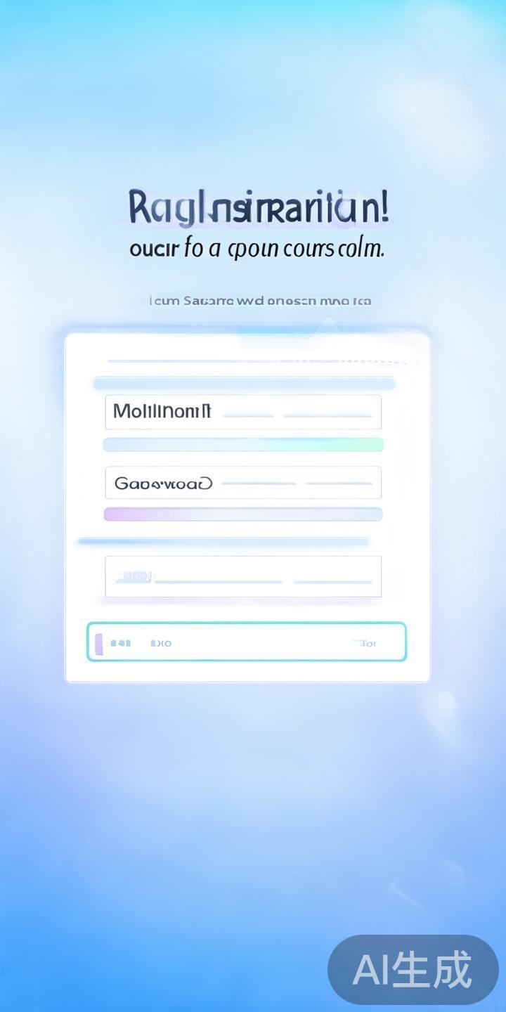 填写注册信息
用户需要提供基本信息，例如：手机号